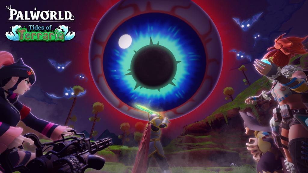 Коллаборация Palworld и Terraria: монстры и локации в обновлении Tides of Terraria
